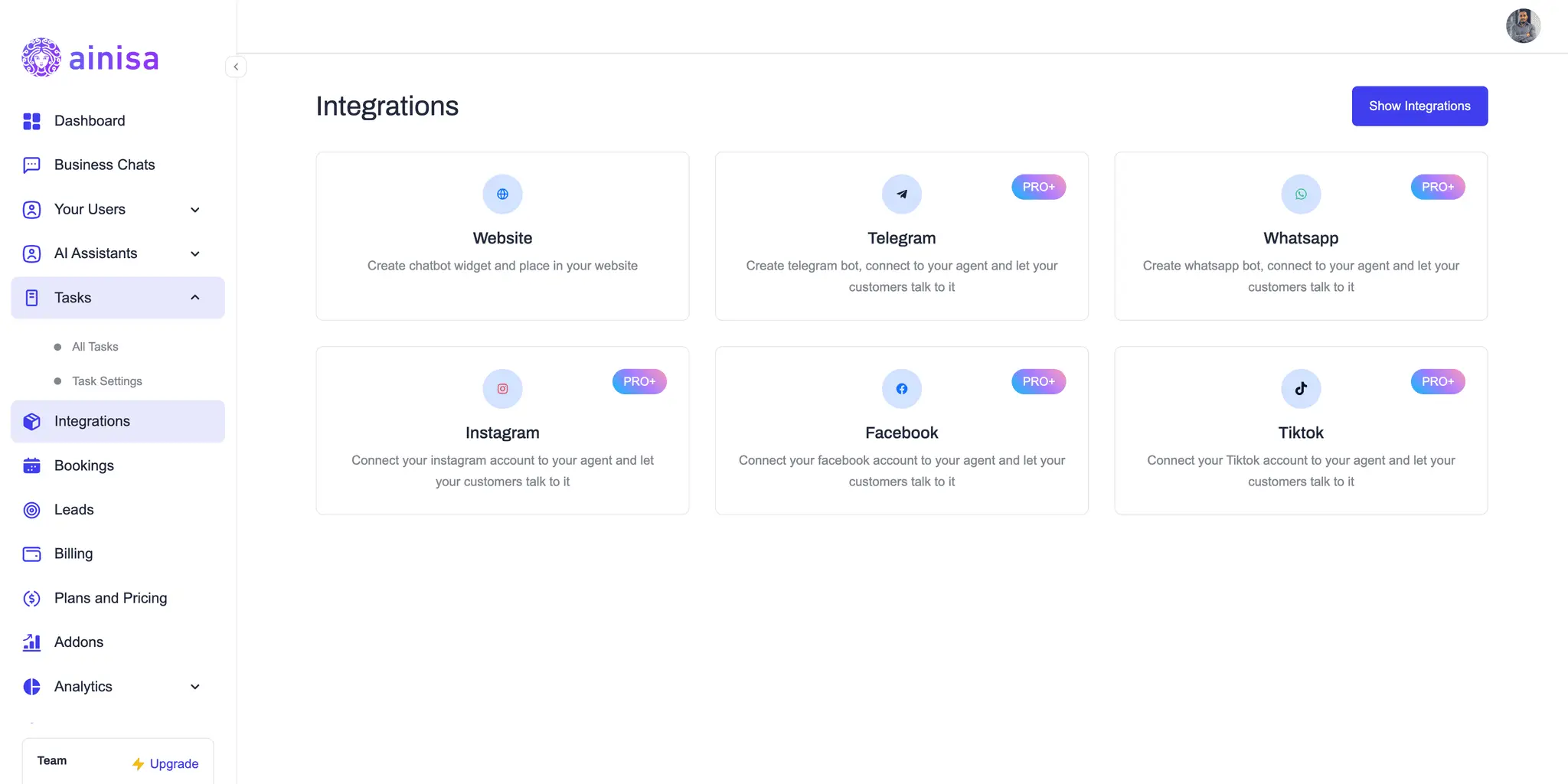 Screenshot 3 of Ainisa AI