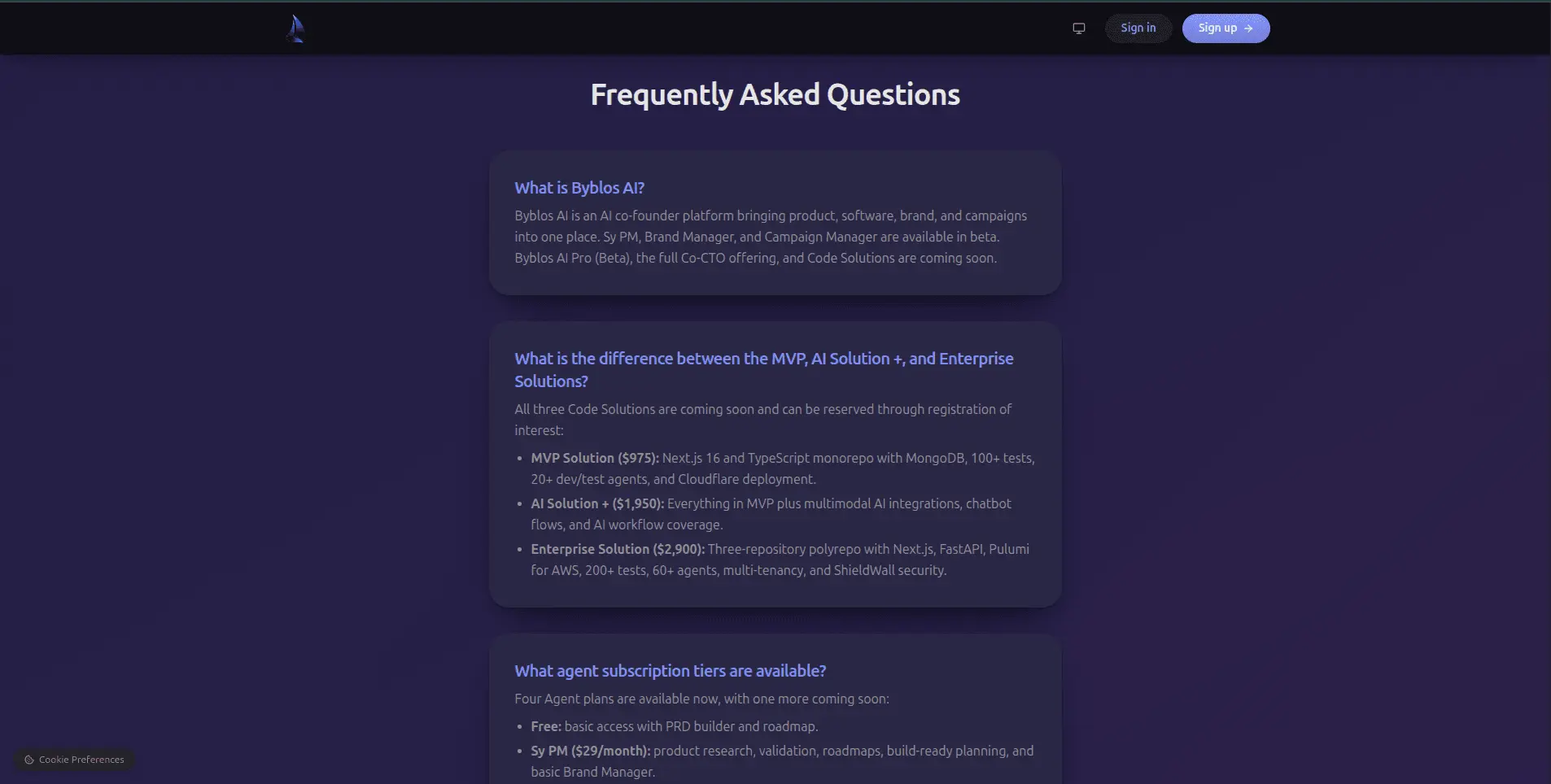 Screenshot 3 of Byblos AI