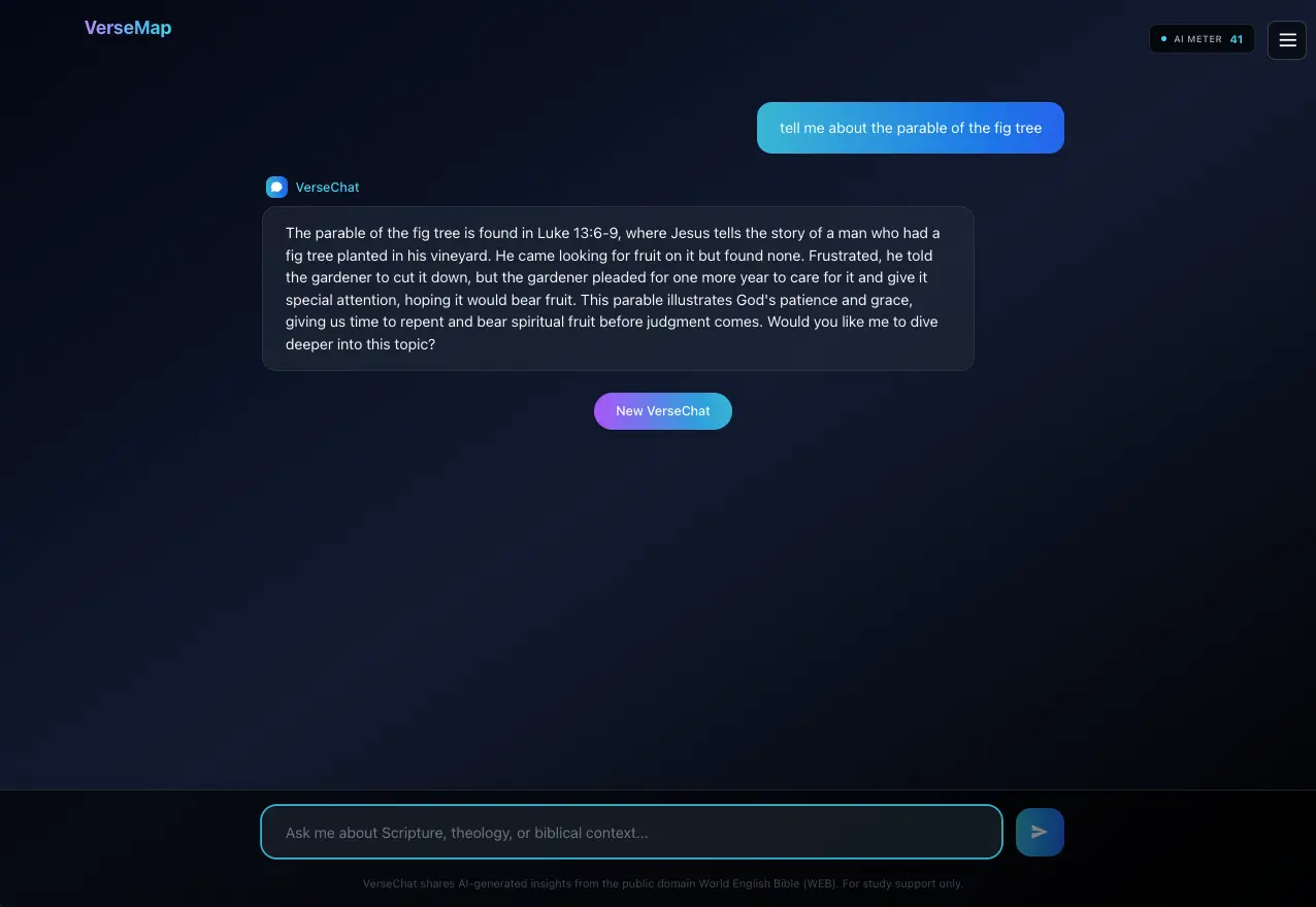 Screenshot 7 of VerseMap AI