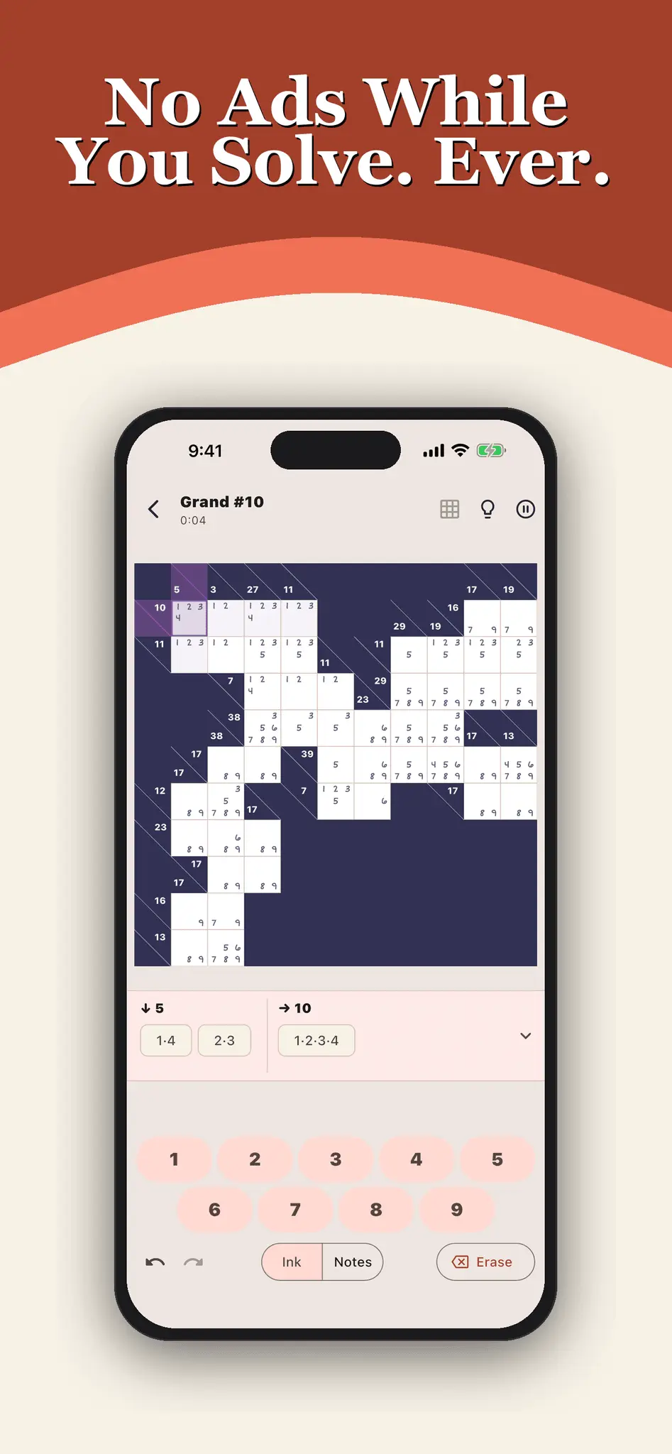 Screenshot 6 of Kakuro Haven: Daily Cross Sums
