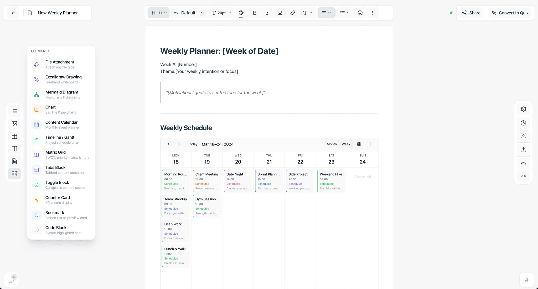 Screenshot 1 of Quixli