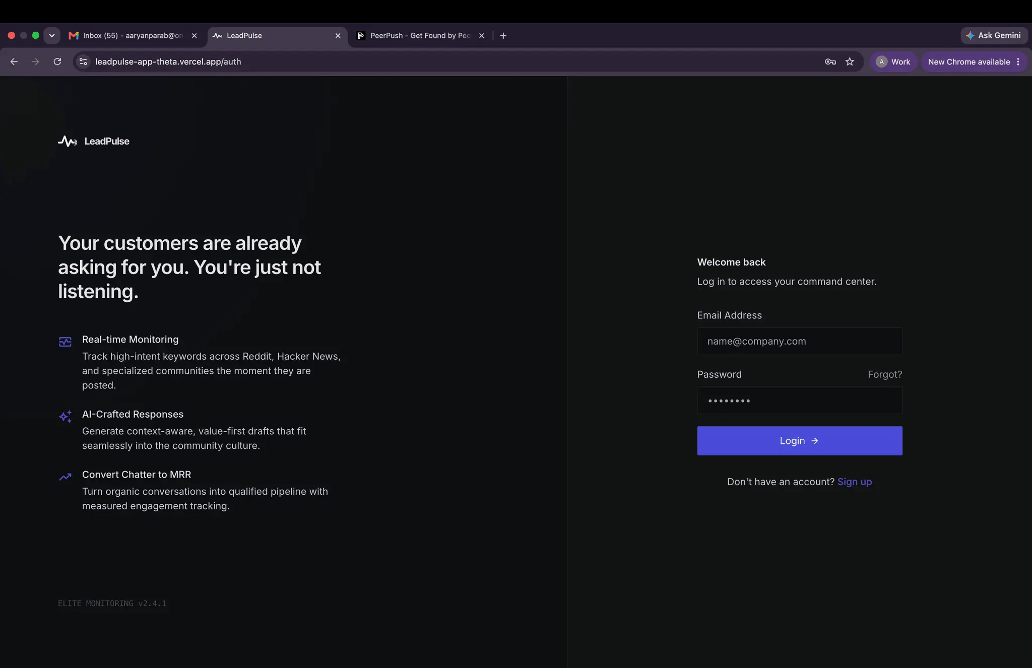 Screenshot 4 of LeadPulse