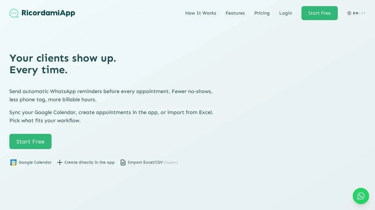 Screenshot 1 of RicordamiApp
