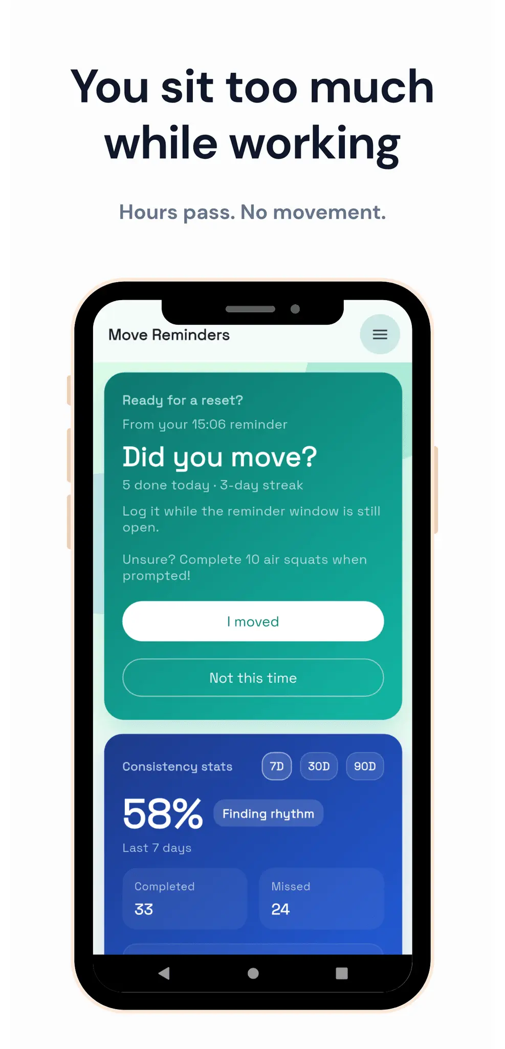 Screenshot 3 of Move Reminders