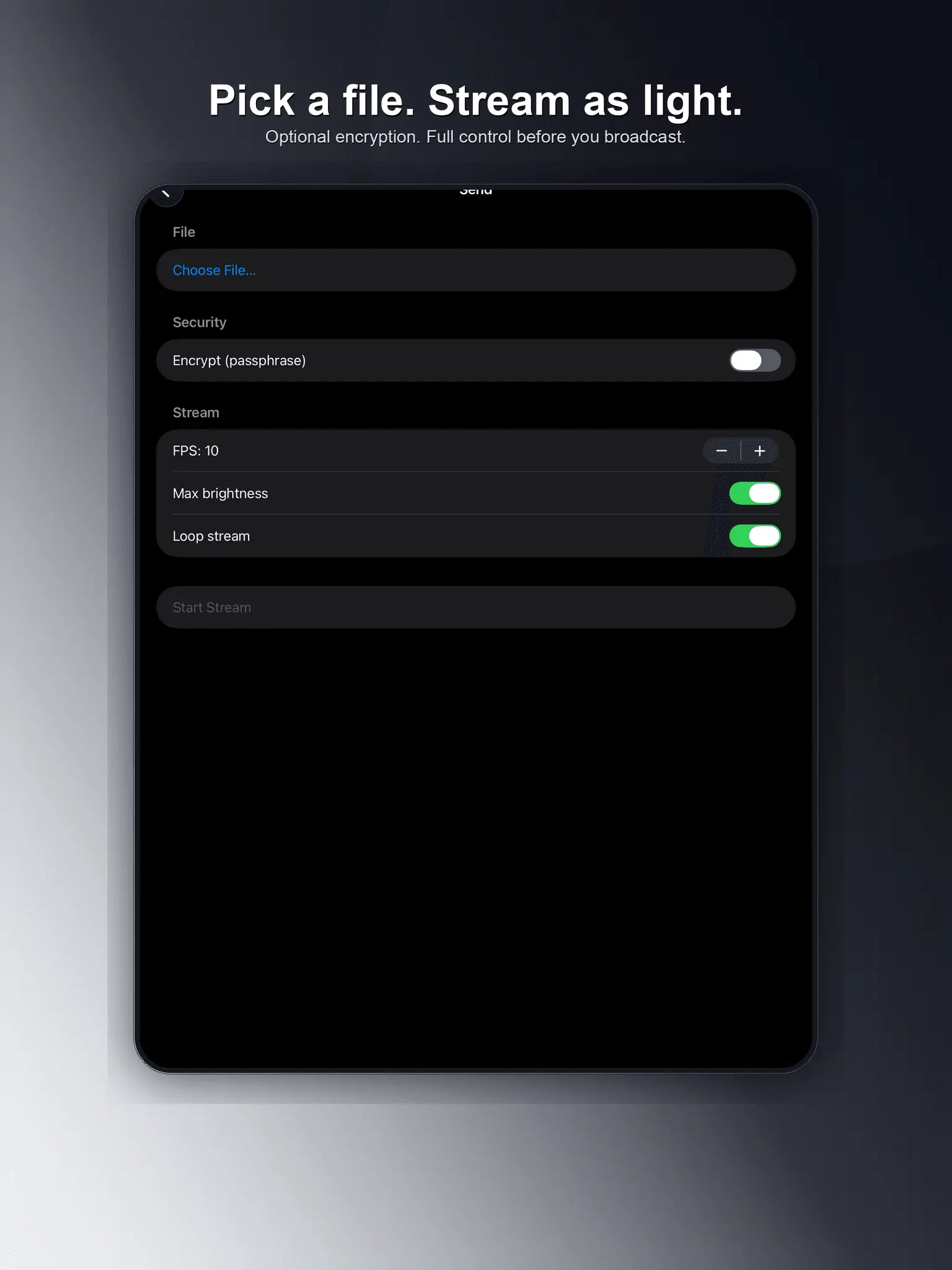 Screenshot 3 of ShareByLight