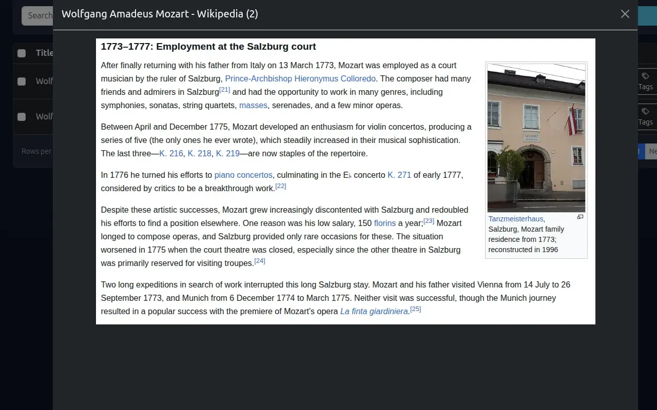 Screenshot 2 of PageToSave