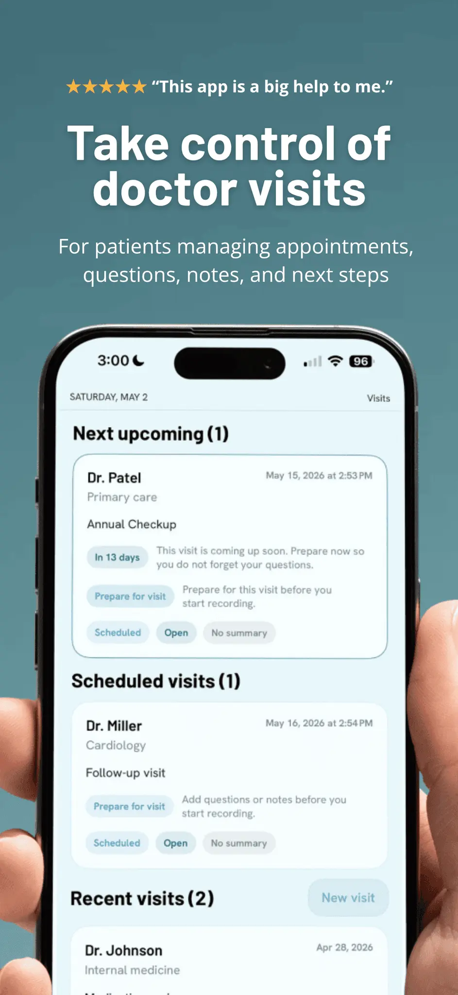 Screenshot 1 of AI Doctor Notes