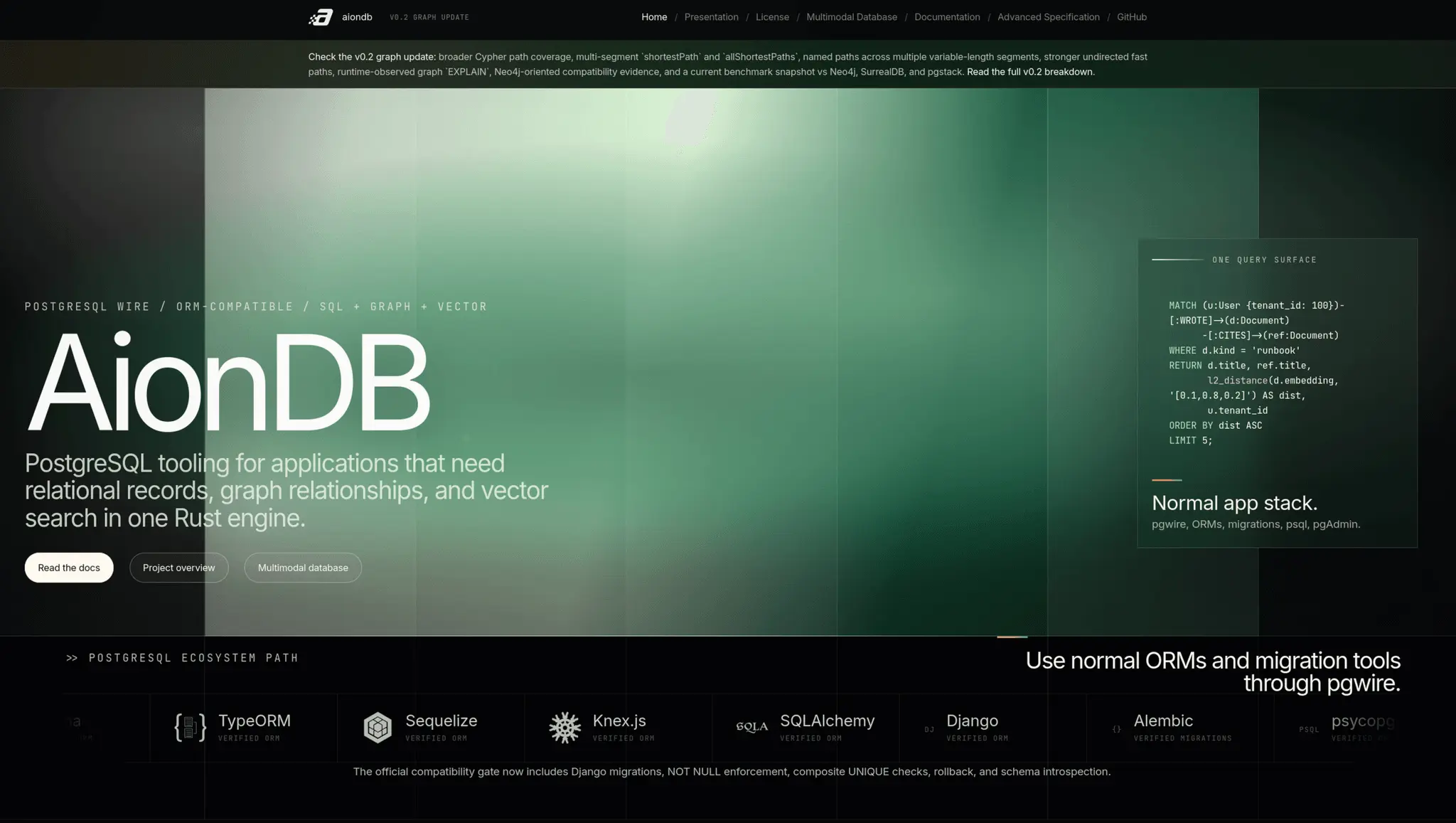 Screenshot 1 of AionDB