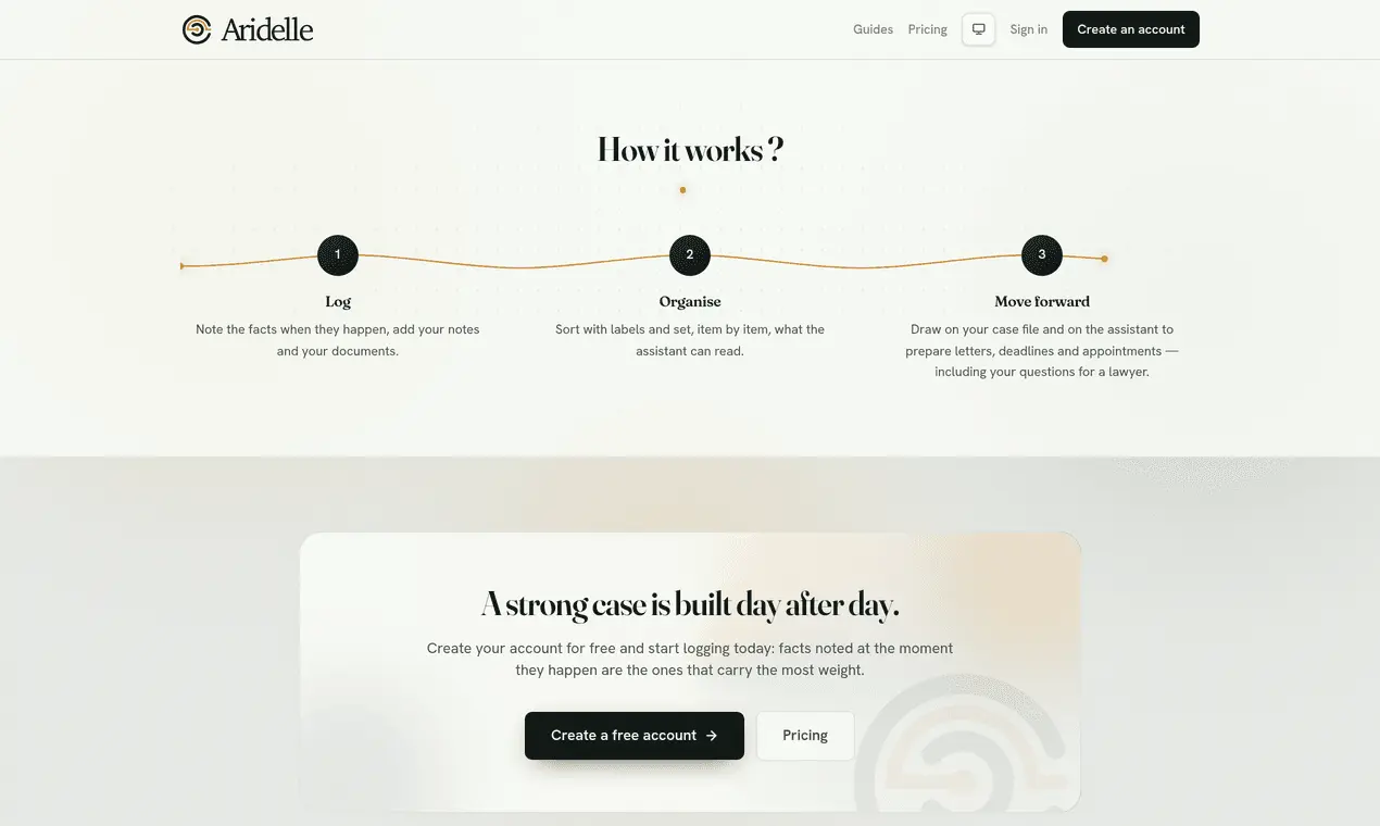 Screenshot 4 of Aridelle