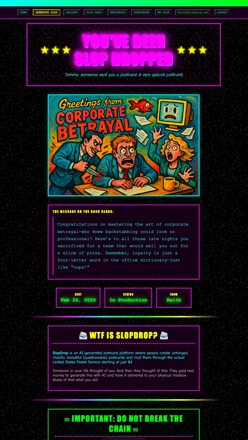 Screenshot 4 of SLOPDROP