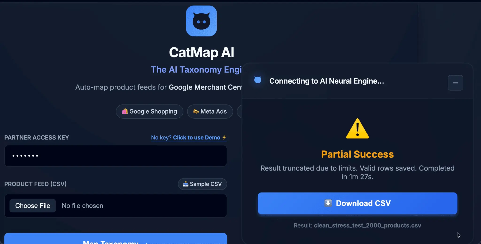 Screenshot 3 of CatMap AI