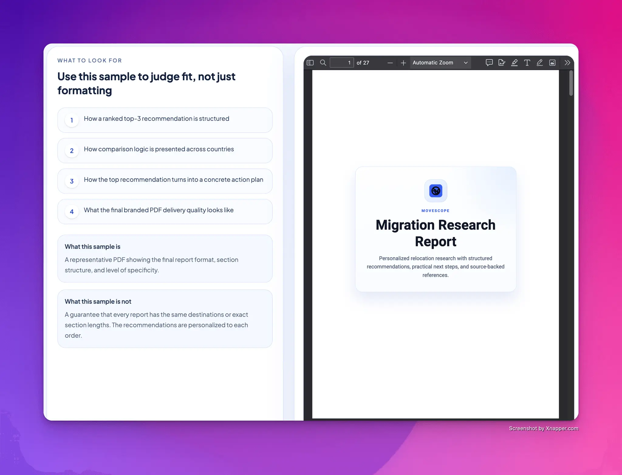 Screenshot 2 of MoveScope
