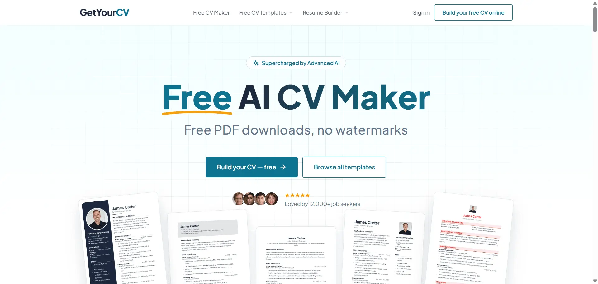 Screenshot 2 of GetYourCV