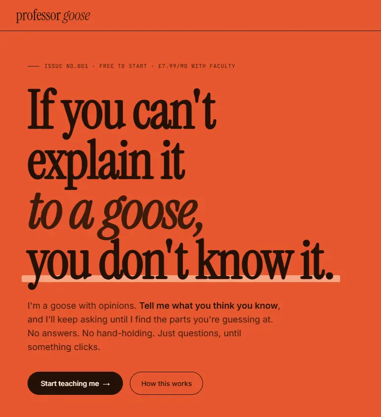 Screenshot 2 of Professor Goose