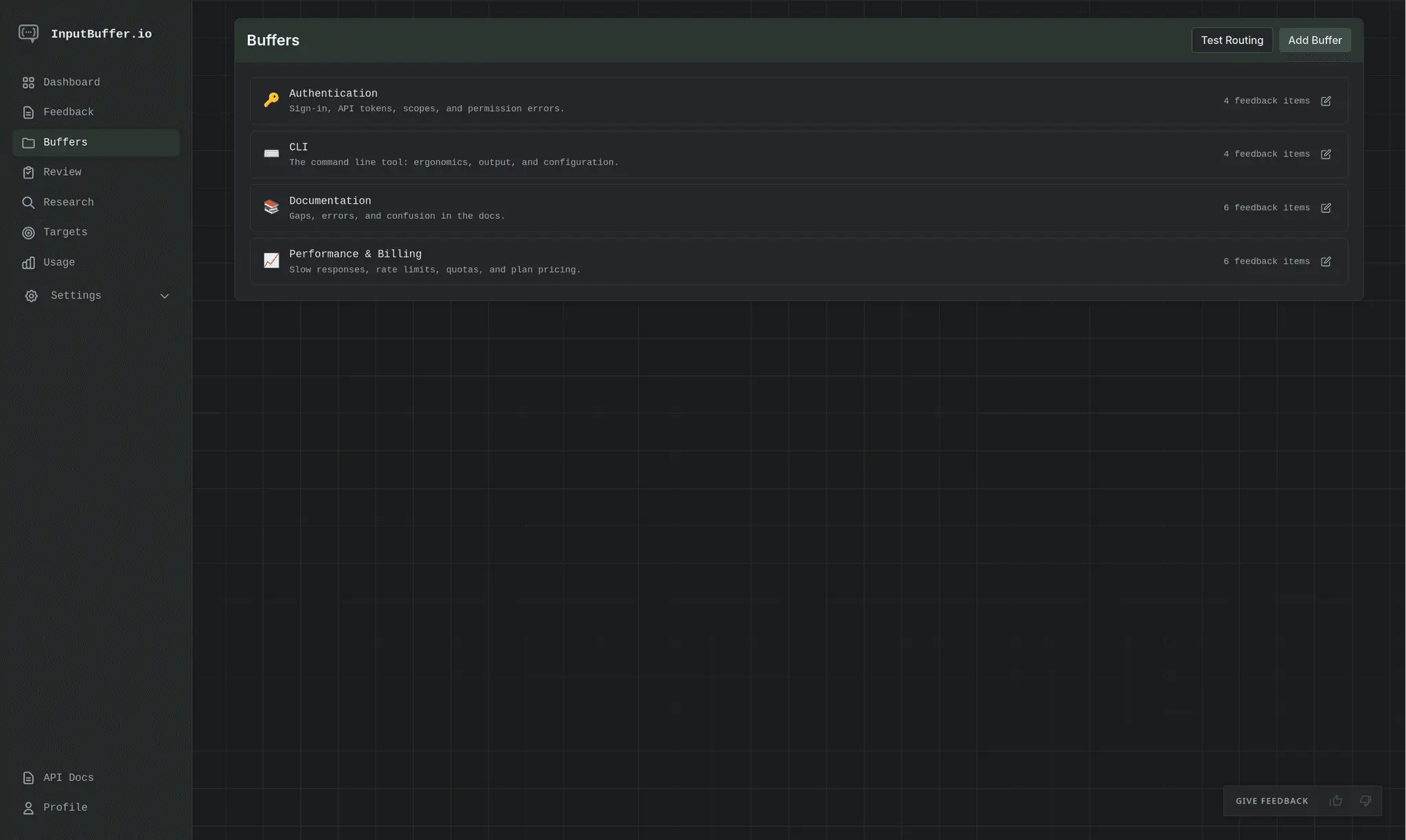 Screenshot 3 of InputBuffer