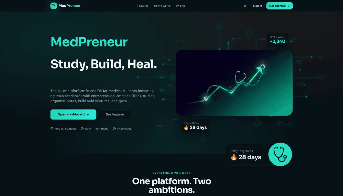 Screenshot 1 of MedPreneur