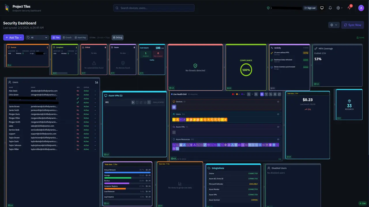 Screenshot 3 of Tiles - AIO Microsoft Dashboard