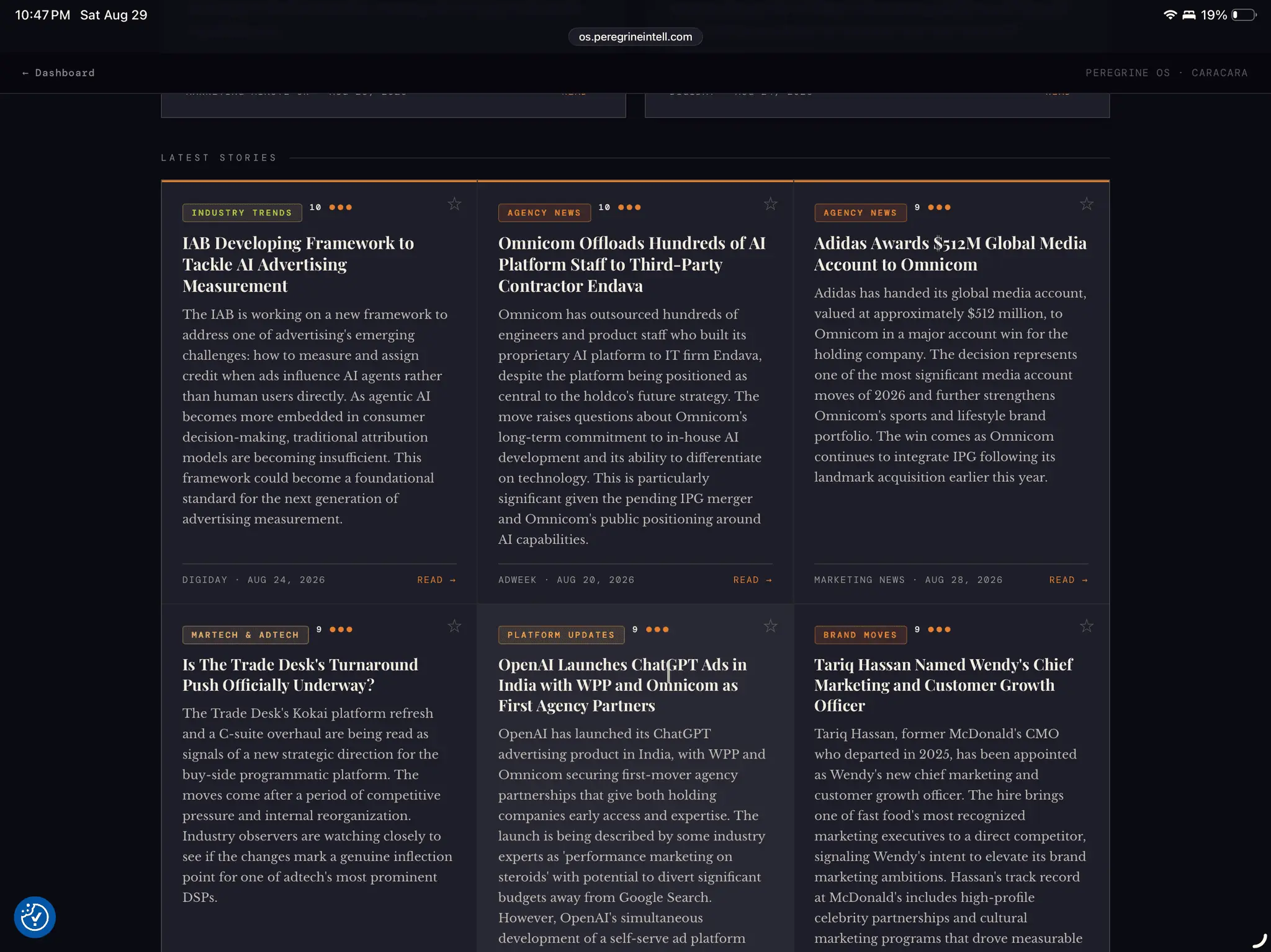 Screenshot 6 of Peregrine OS
