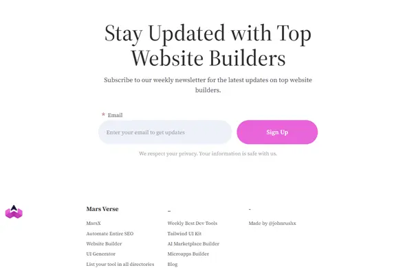 Screenshot 2 of Top Website Builders