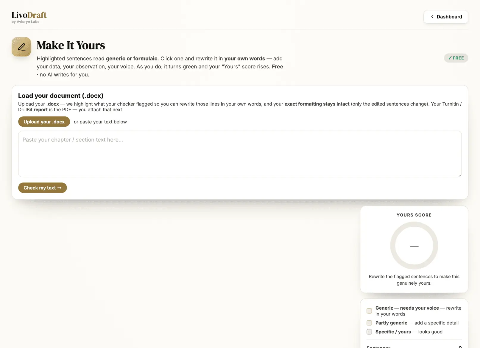 Screenshot 6 of LivoDraft