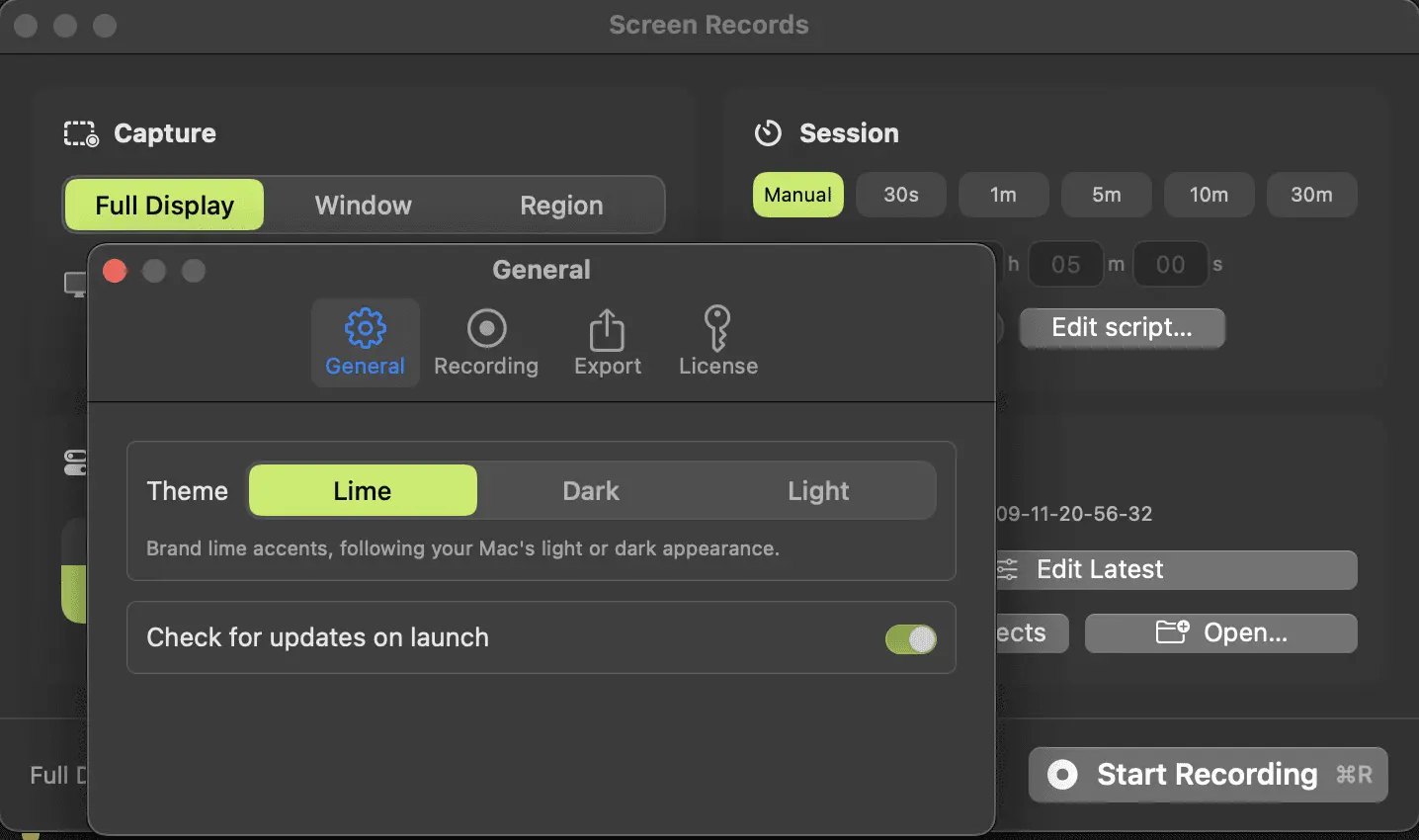 Screenshot 5 of Screen Records