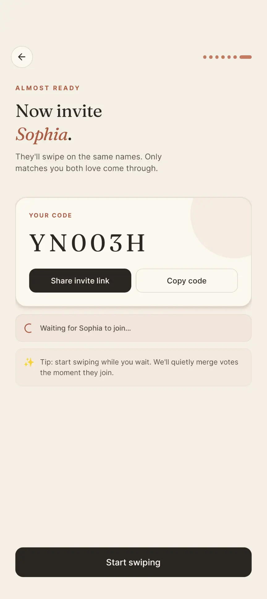 Screenshot 6 of Namore: Find a baby name you both love