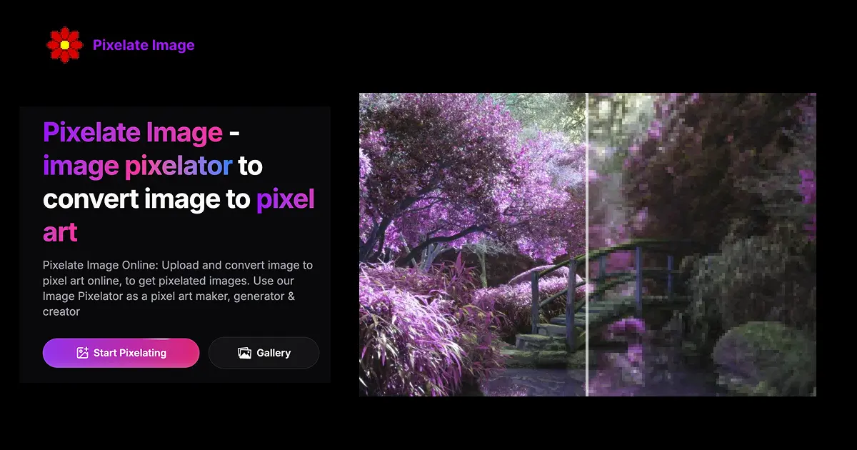 Screenshot 1 of Pixelate Image