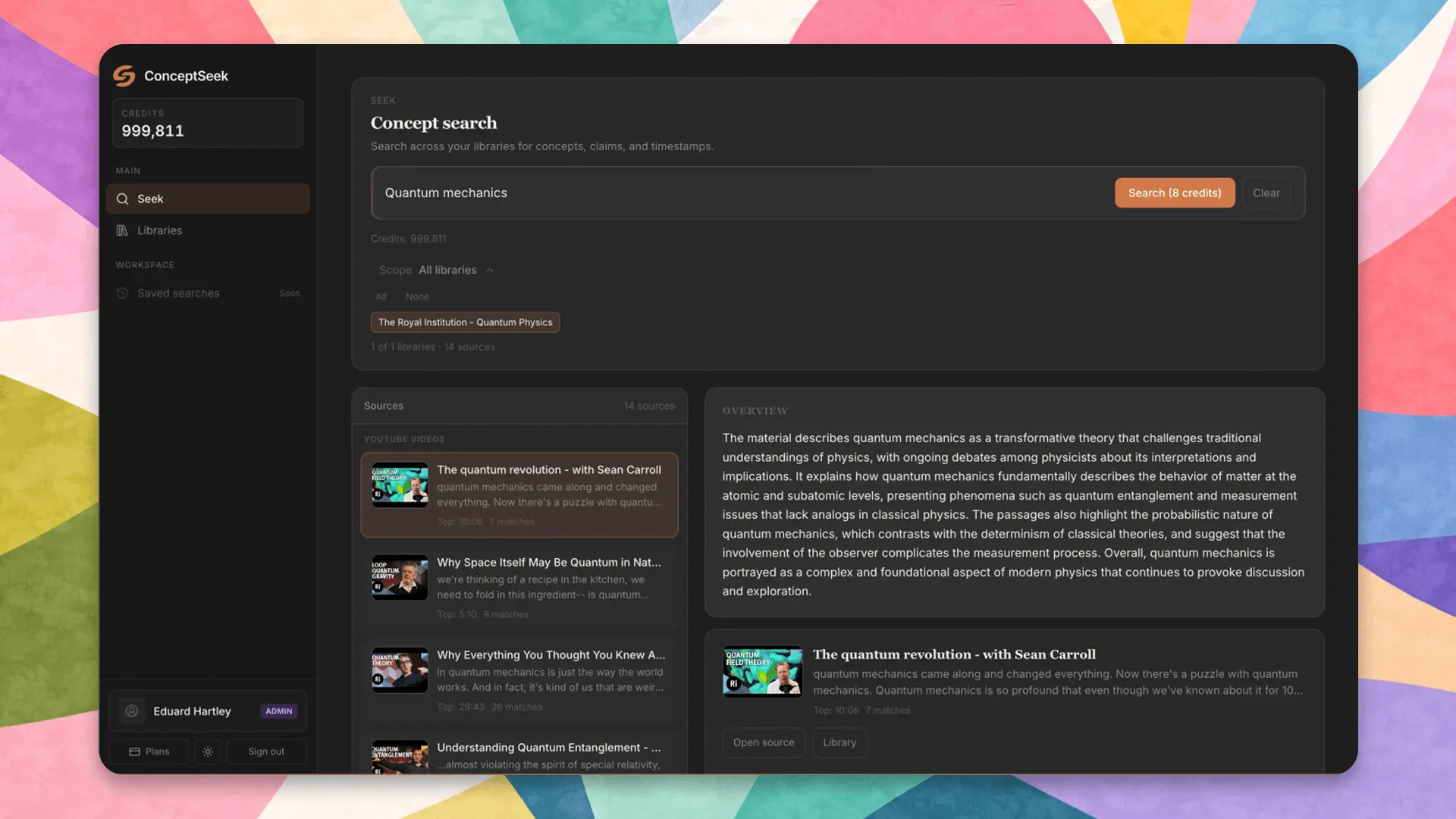 Screenshot 6 of ConceptSeek