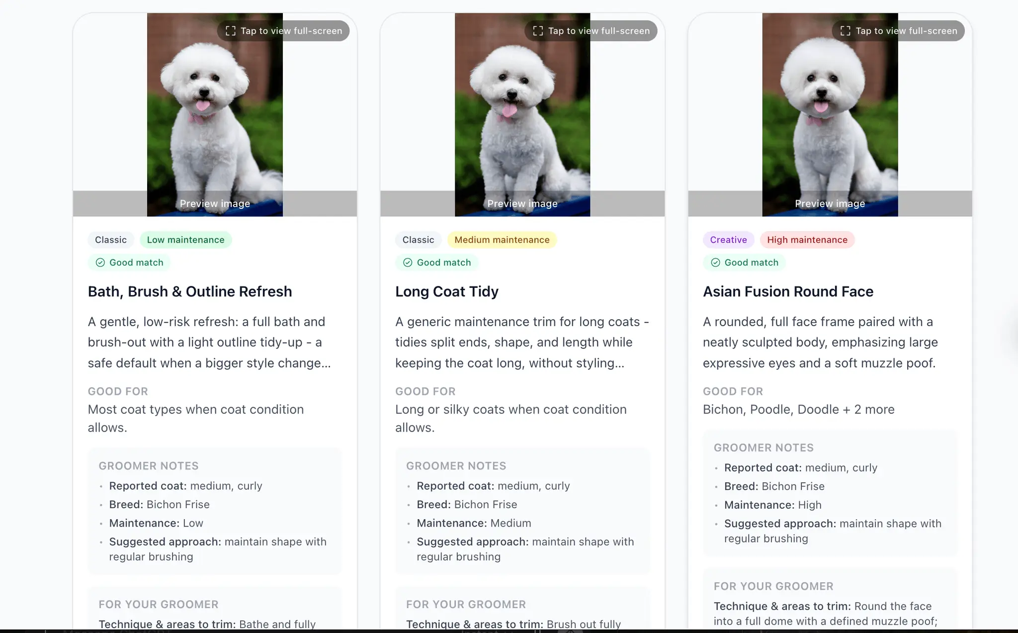 Screenshot 4 of MyPetGroomAI