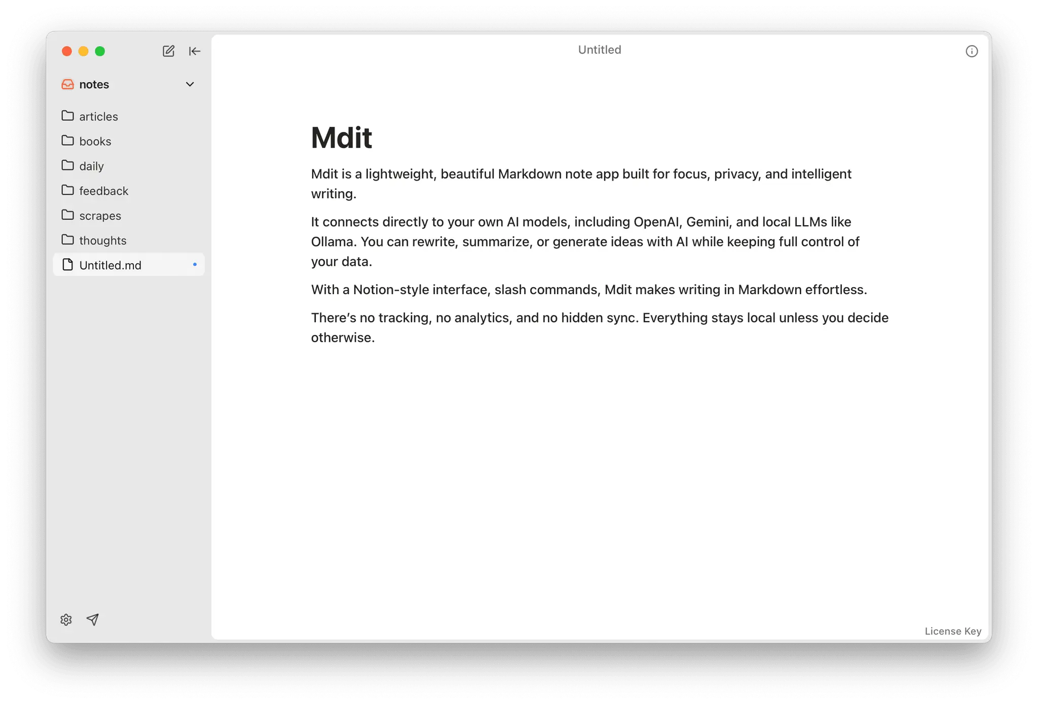 Screenshot 5 of Mdit - Markdown Notes