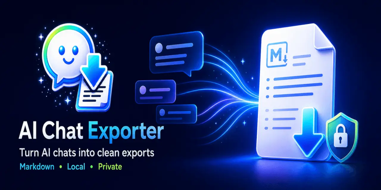 Screenshot 1 of AI Chat Exporter