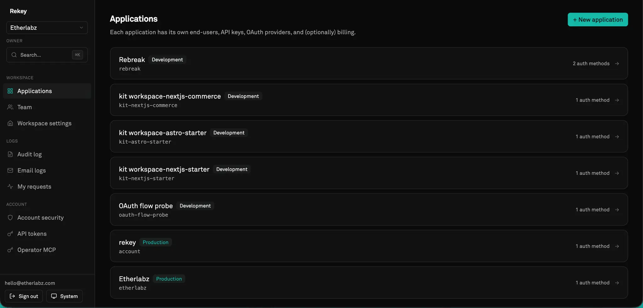 Screenshot 3 of Rekey.dev