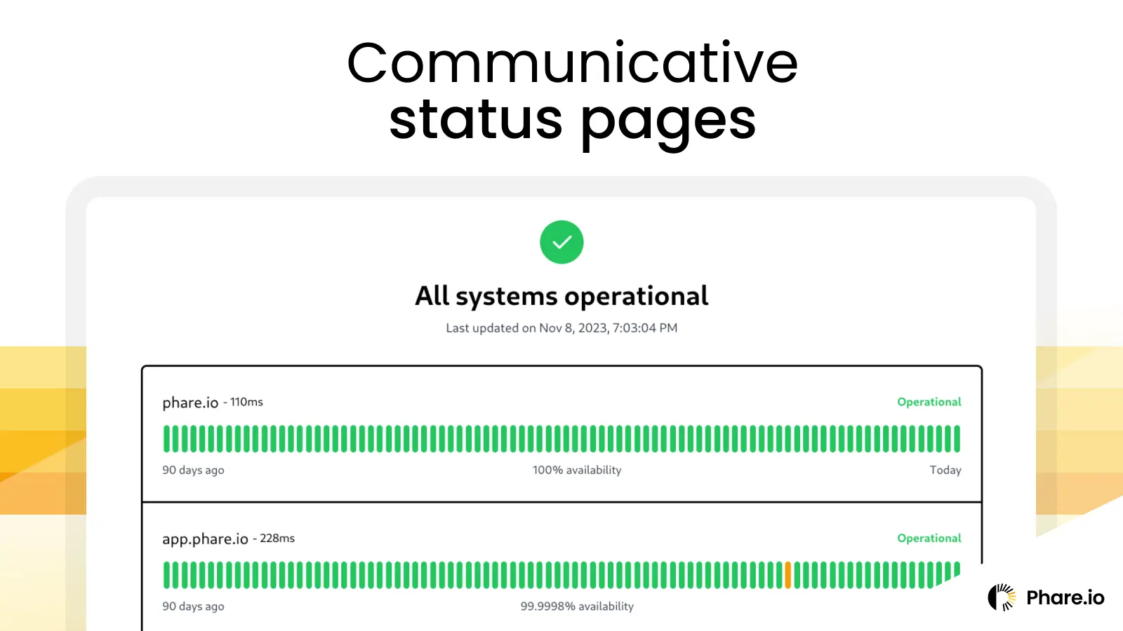 Screenshot 3 of Phare Uptime