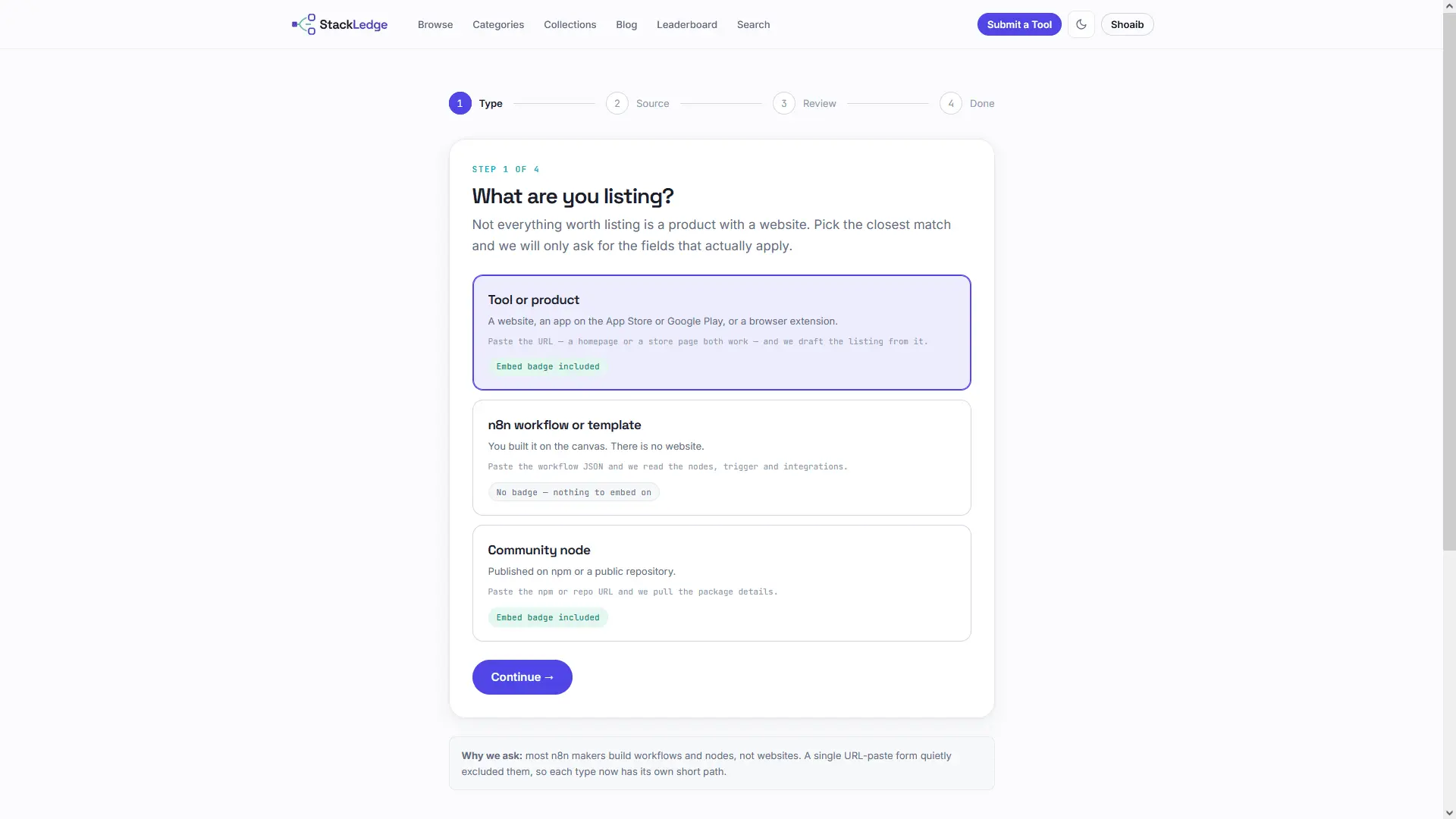 Screenshot 2 of StackLedge