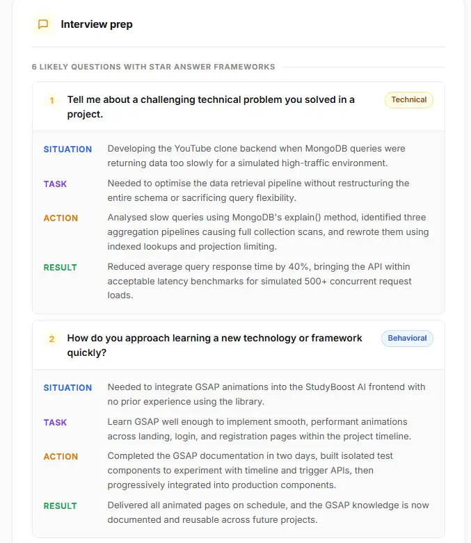 Screenshot 2 of Coffee Break Resume