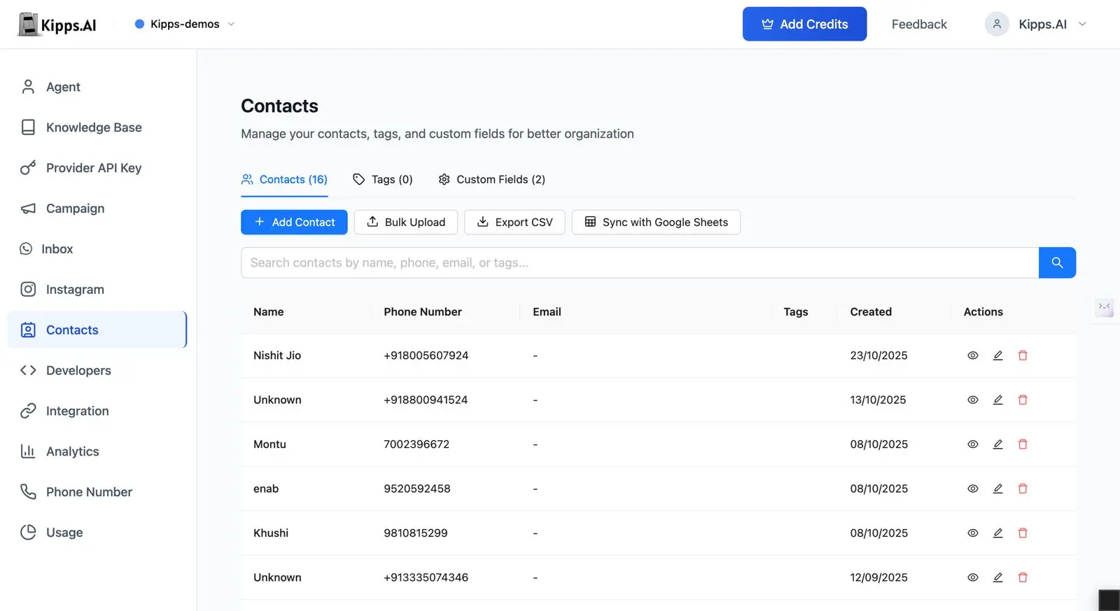 Screenshot 1 of kipps ai