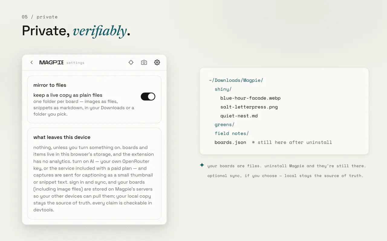 Screenshot 5 of Magpie