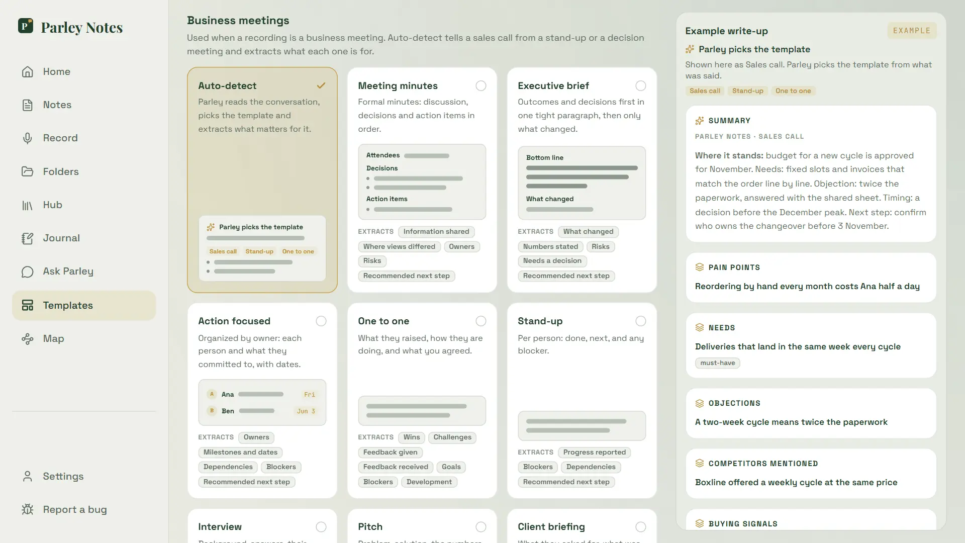 Screenshot 6 of Parley Notes