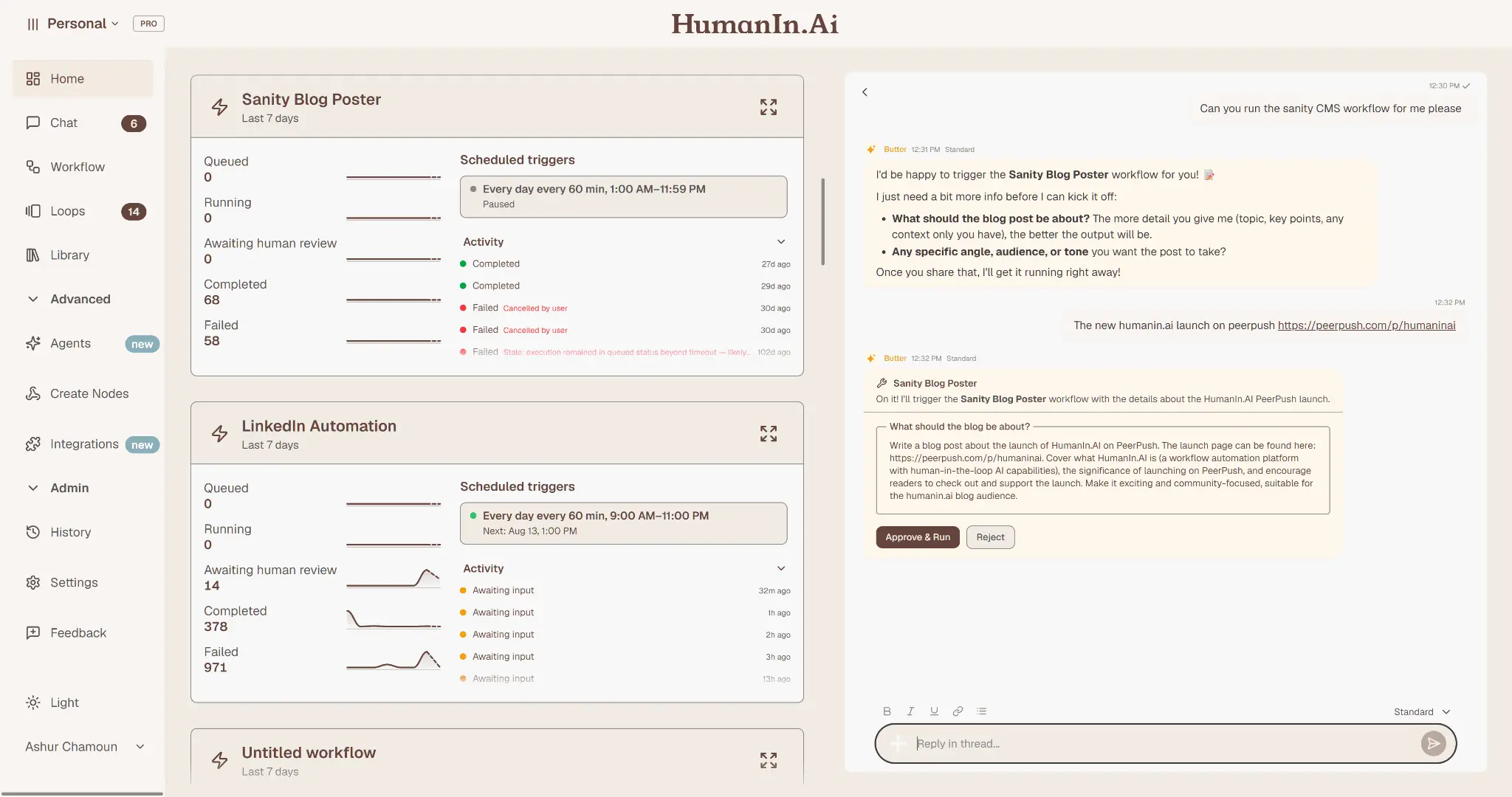 Screenshot 4 of HumanIn.Ai