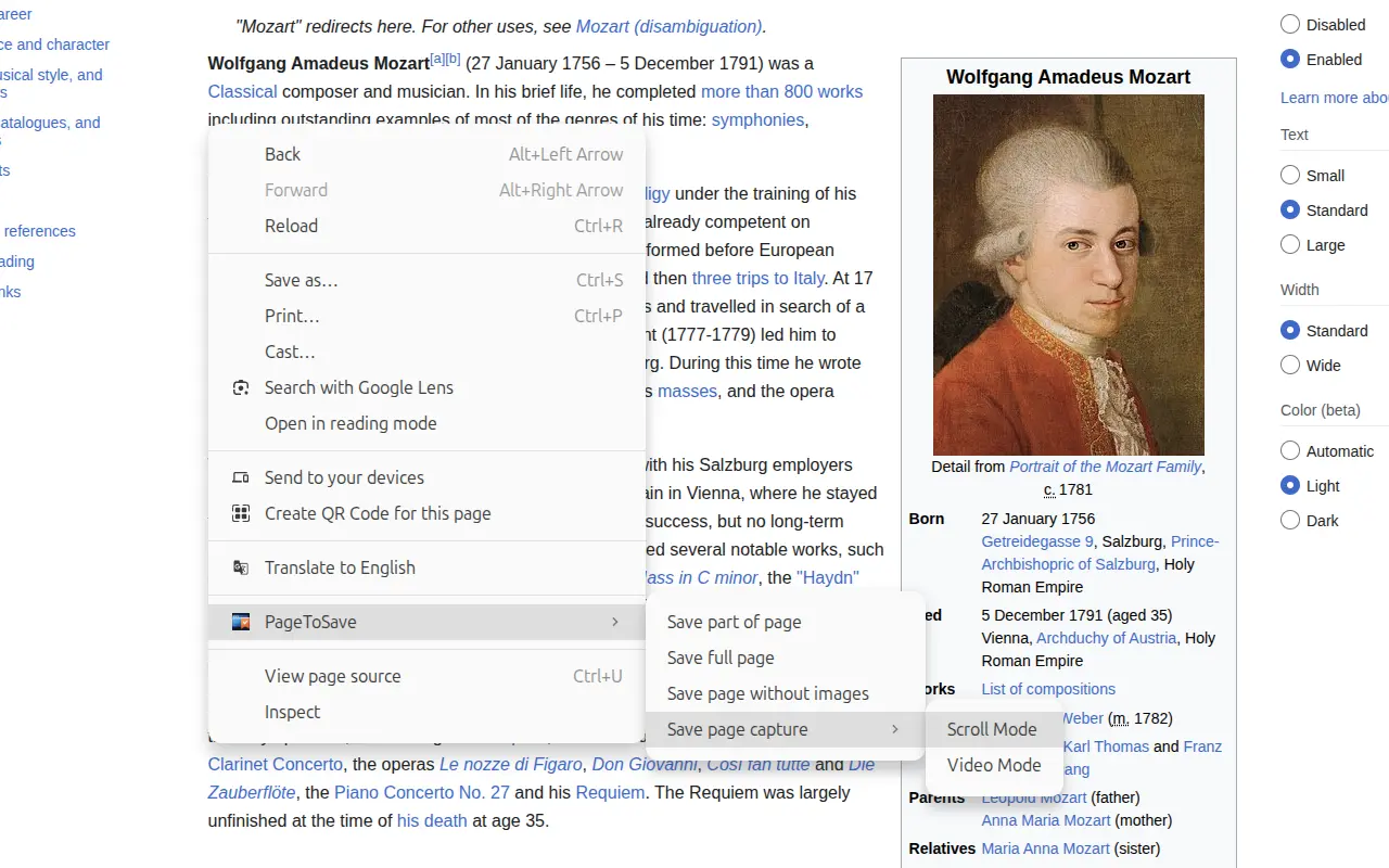 Screenshot 4 of PageToSave
