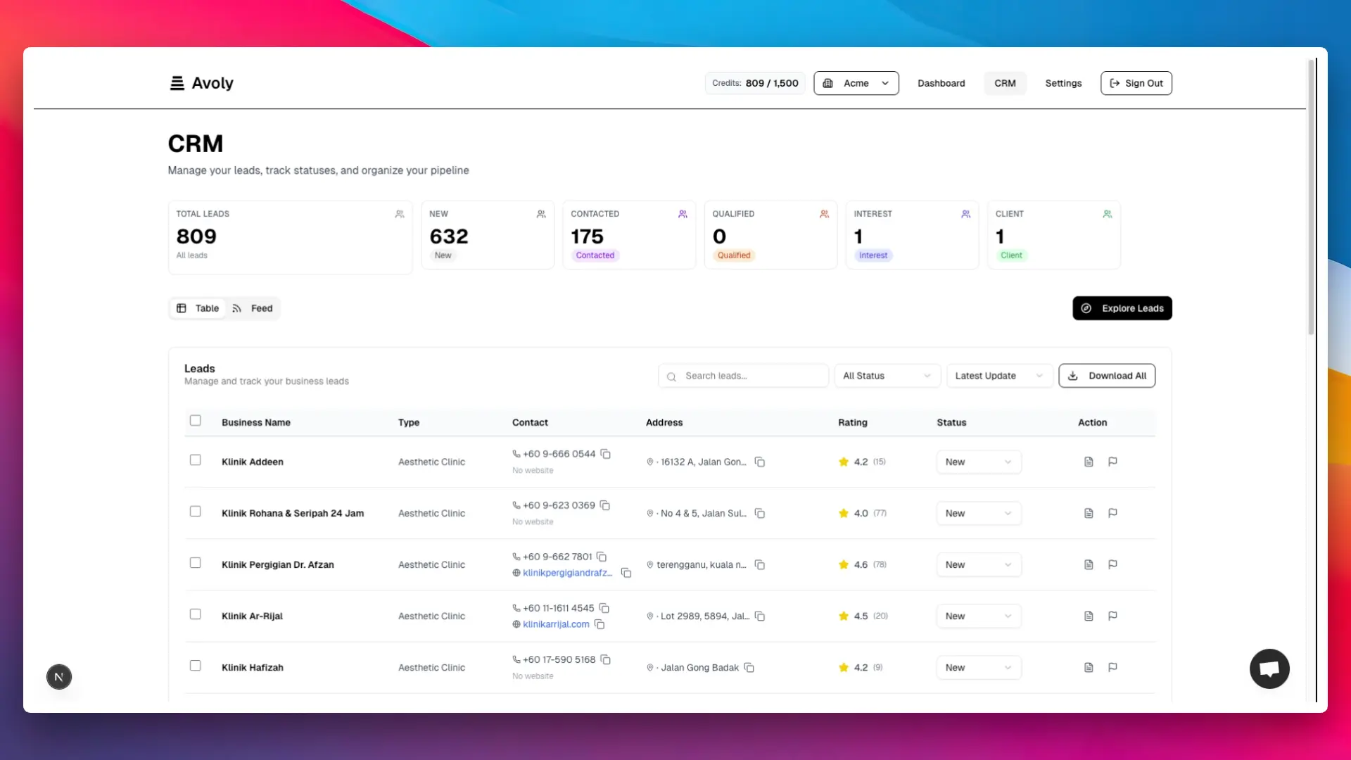 Screenshot 1 of Avoly
