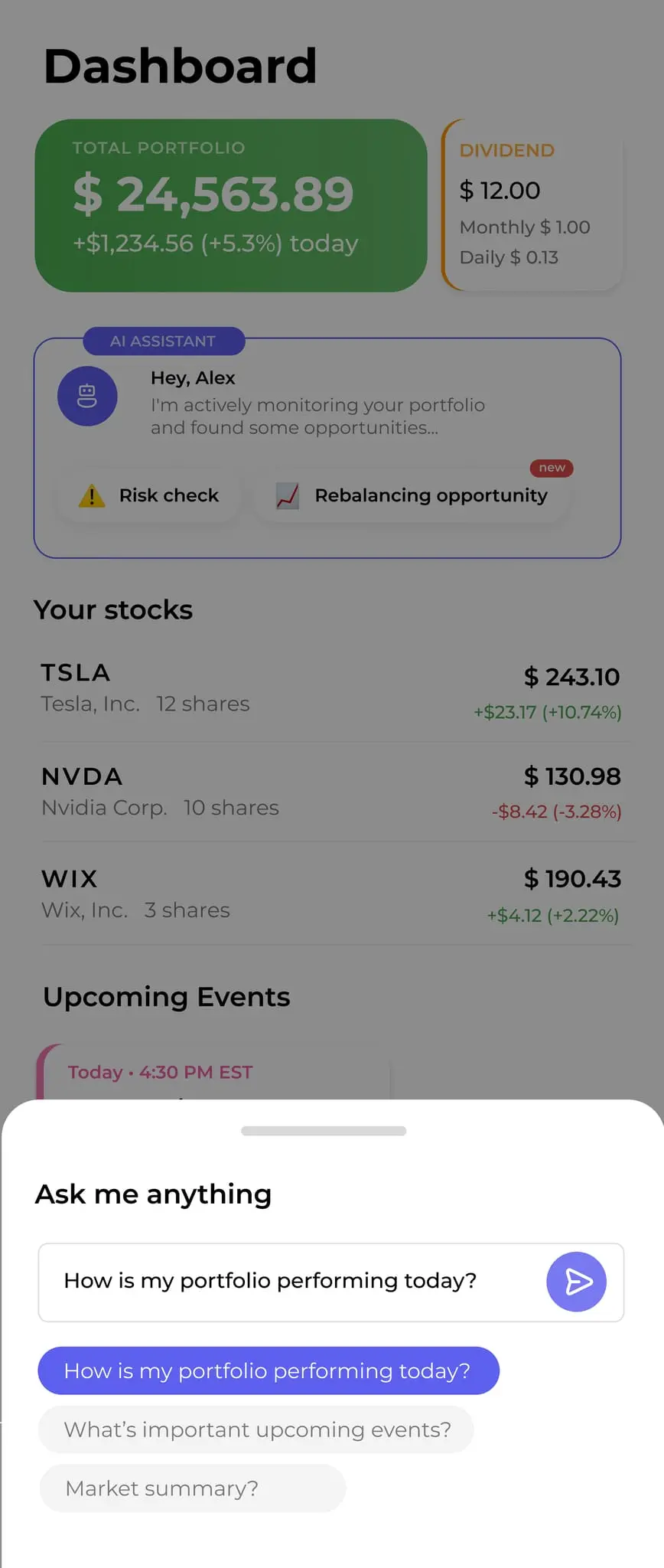 Screenshot 2 of StockAI