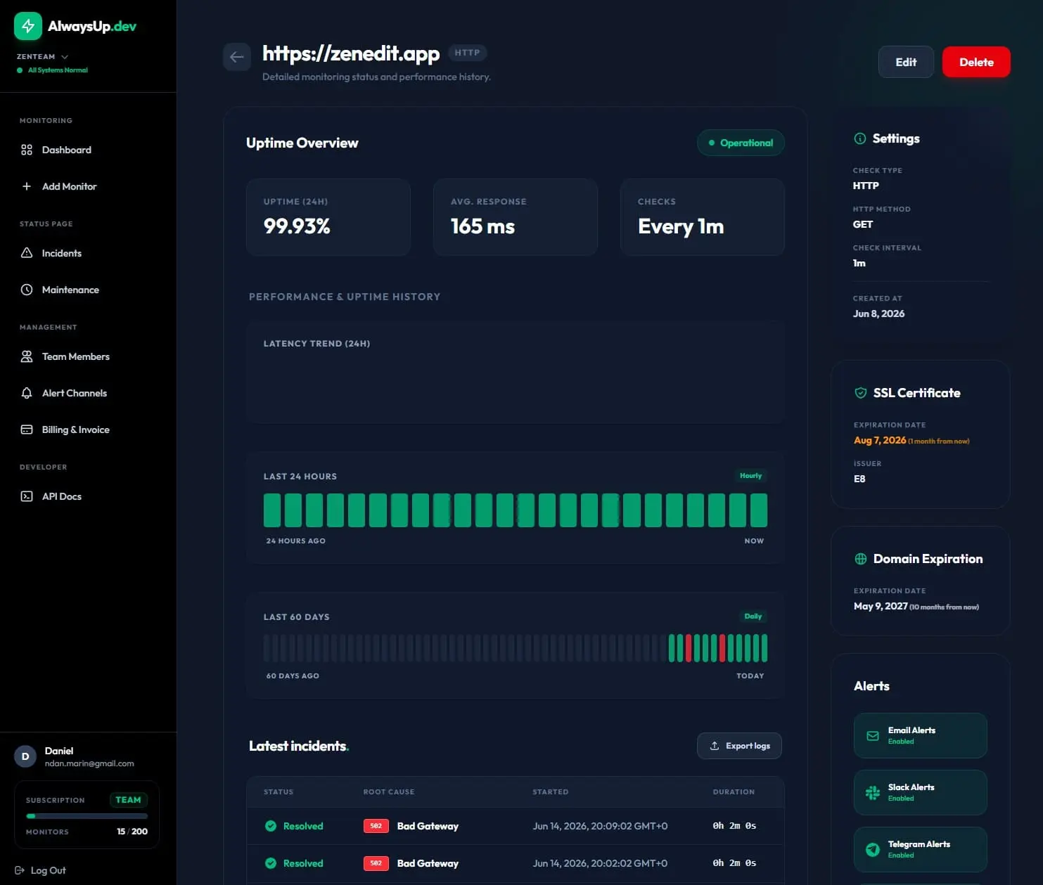 Screenshot 2 of AlwaysUP