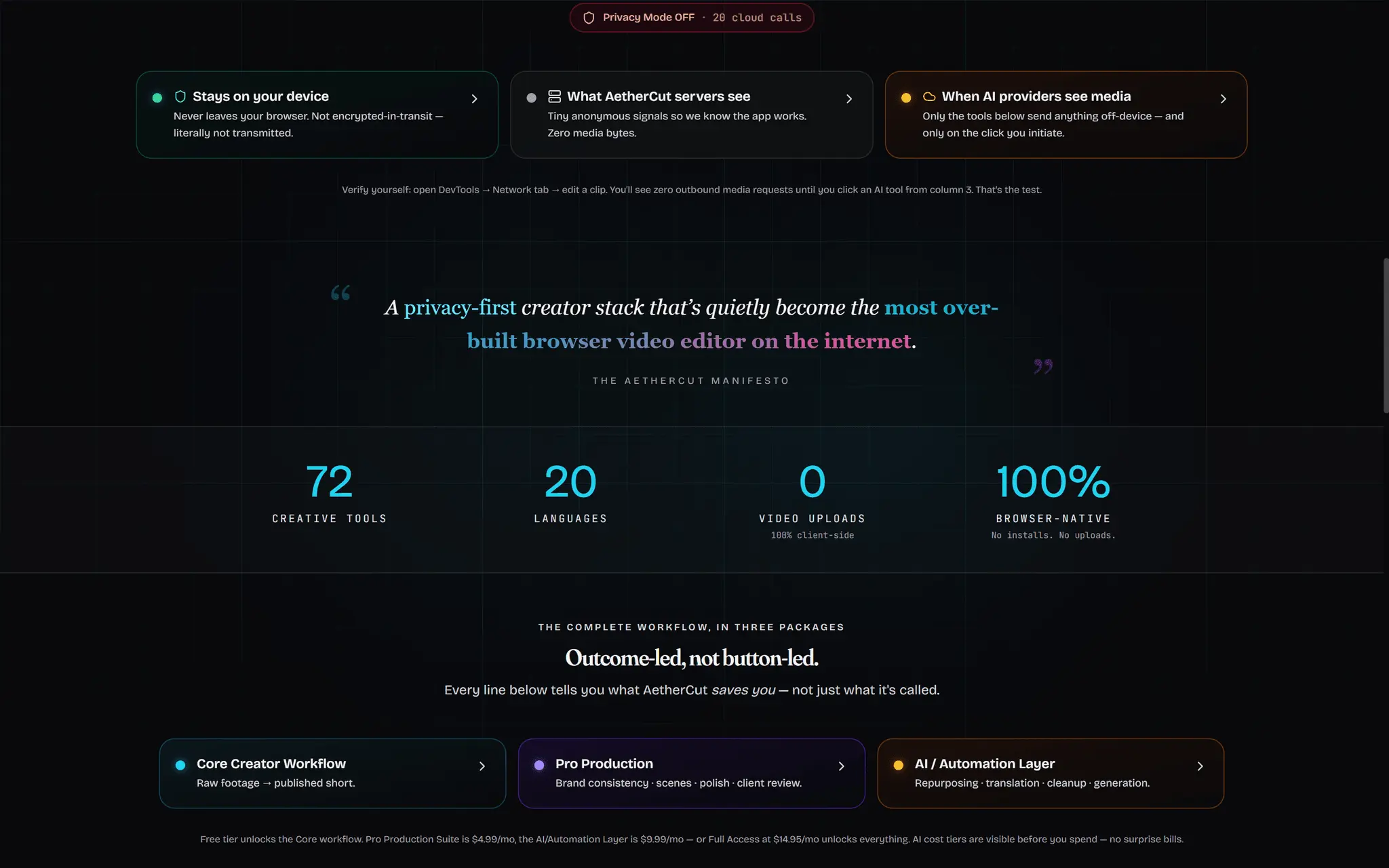 Screenshot 3 of AetherCut