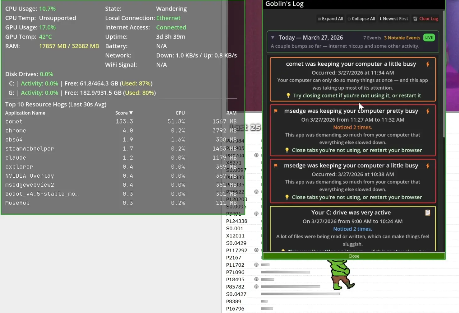 Screenshot 1 of Desktop Goblin