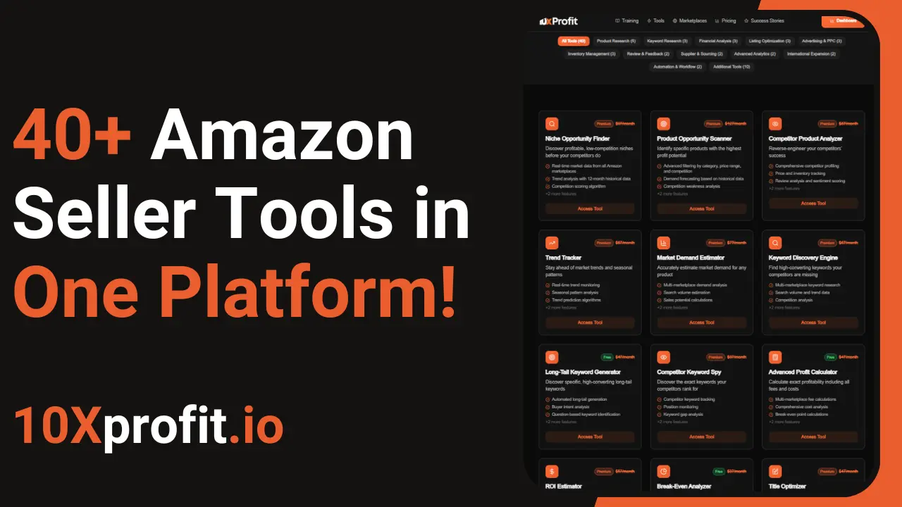 Screenshot 2 of 10Xprofit - Amazon Seller Tools