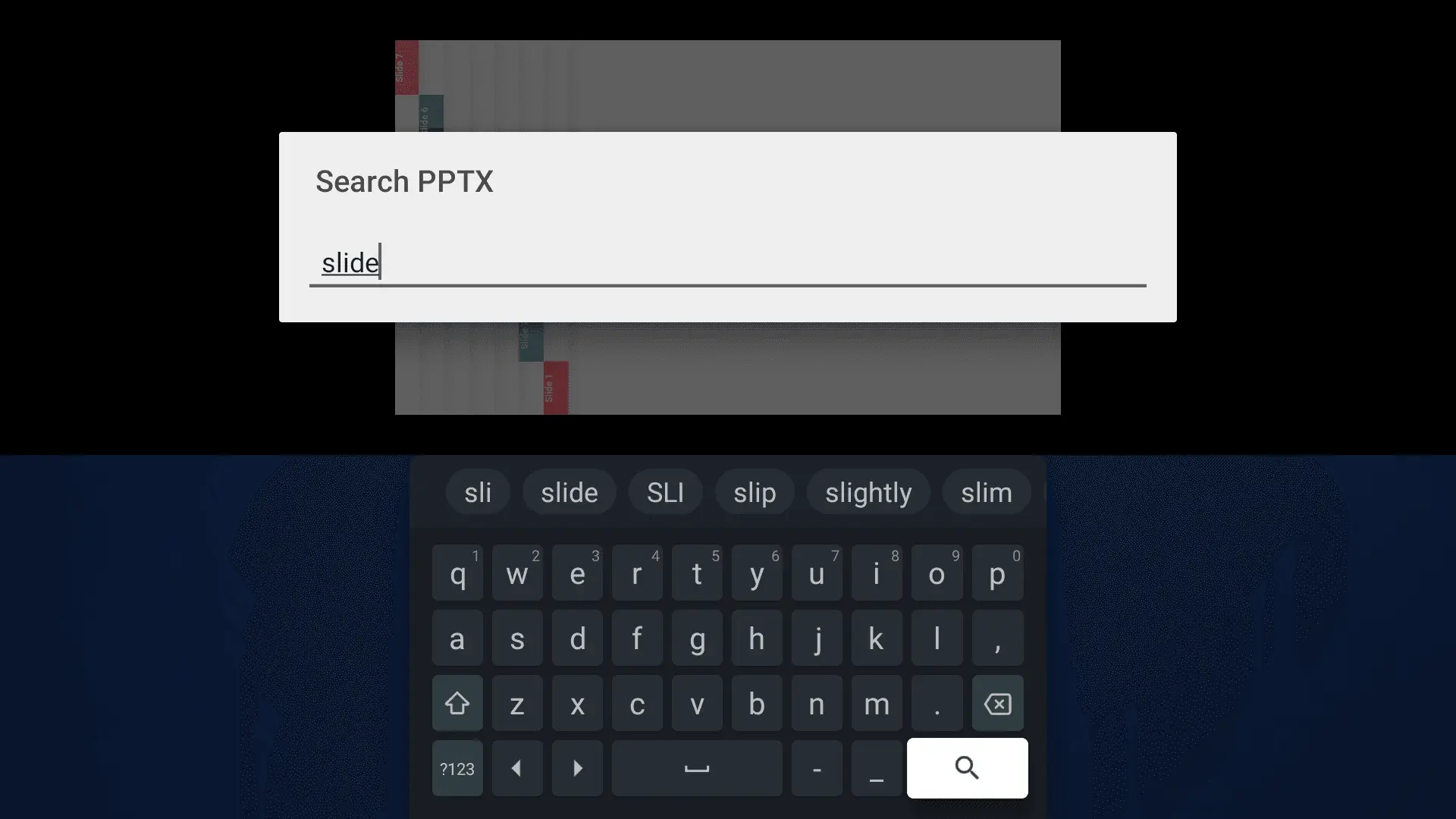 Screenshot 3 of TV PPTX Viewer