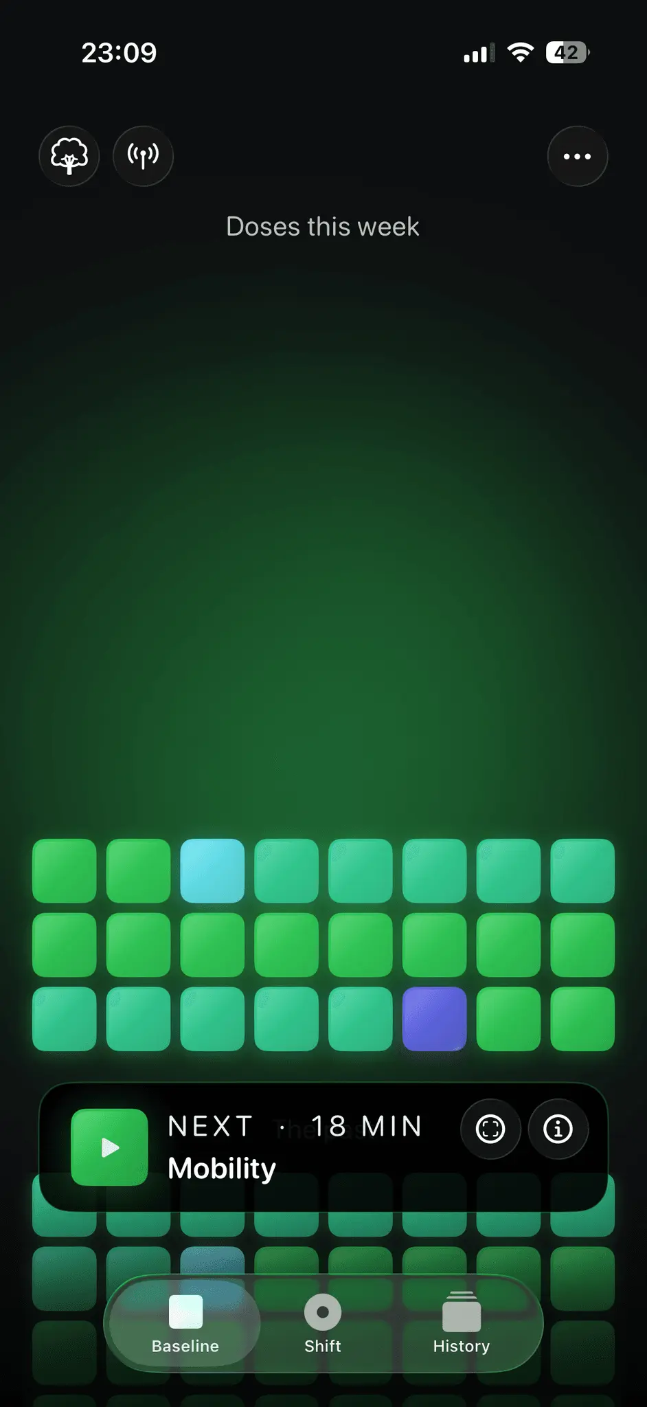 Screenshot 1 of BaselineBody: daily movement