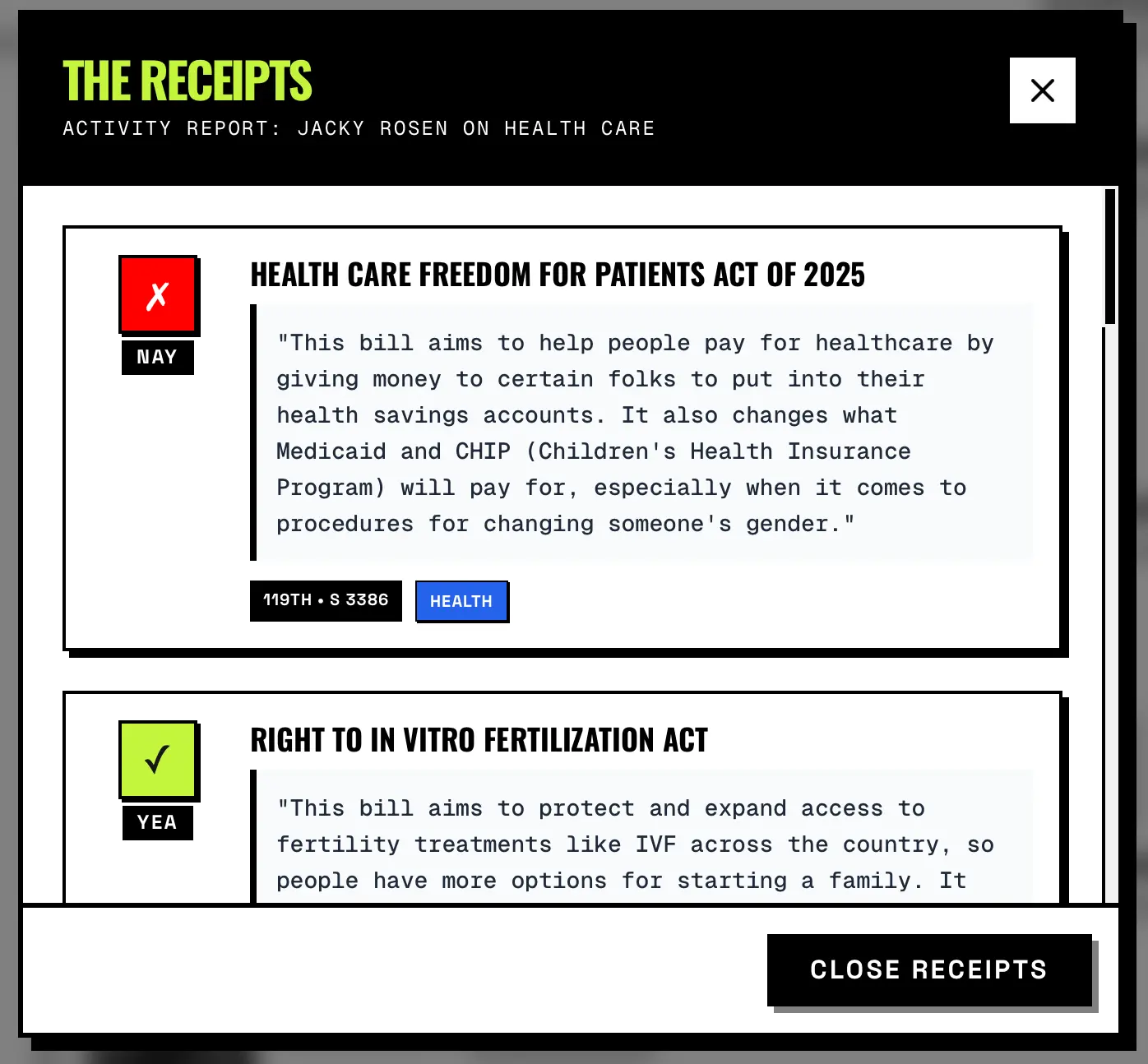Screenshot 3 of Rep Record