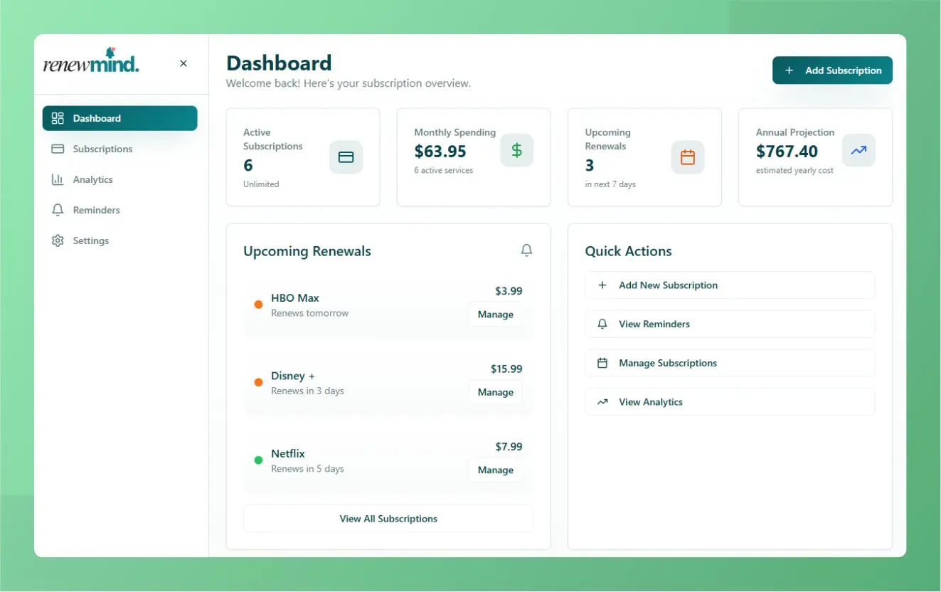 Screenshot 2 of Renew Mind